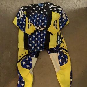 Fly Racing Kinetic Pants and Shirt